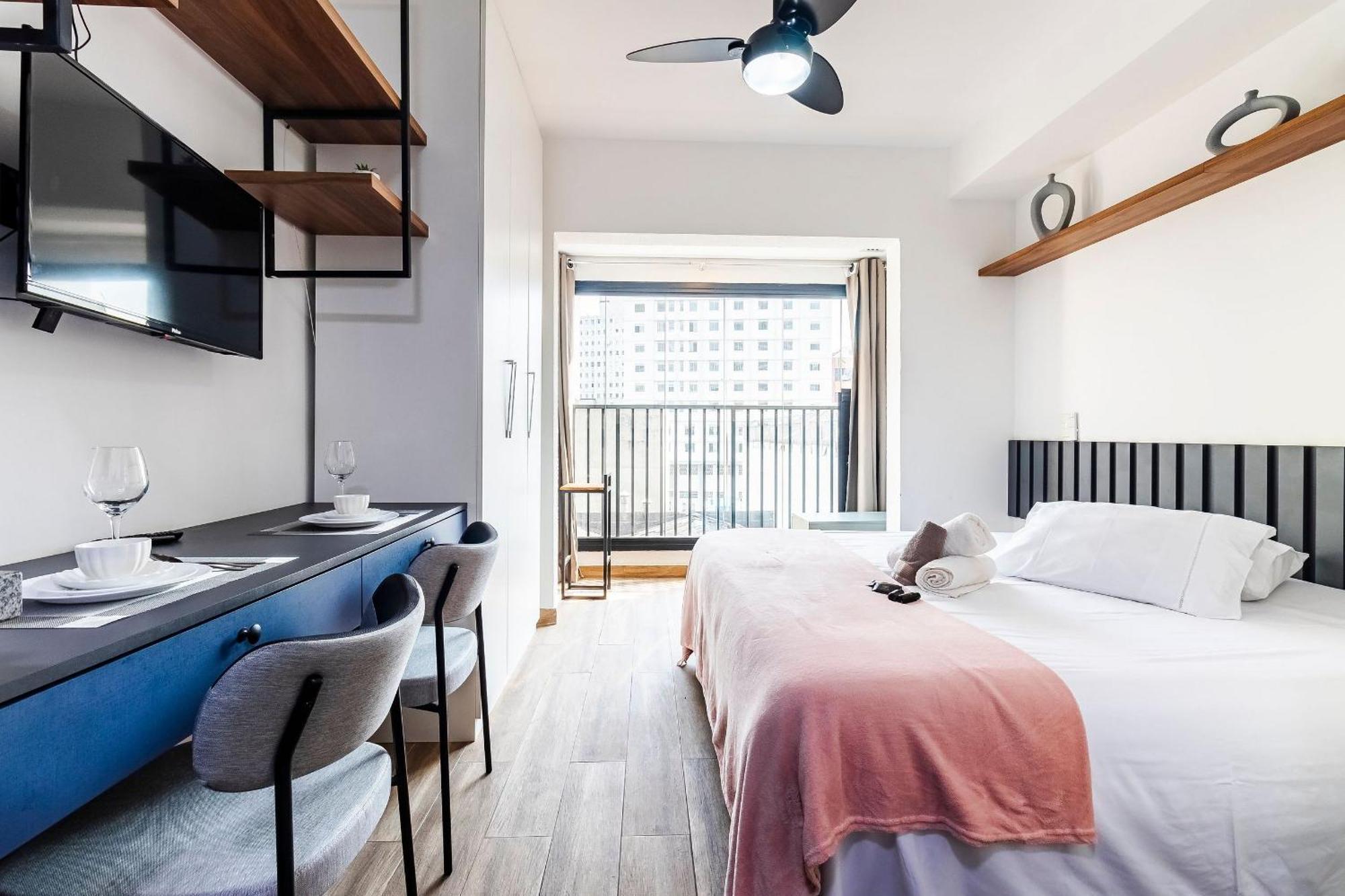 Apartment Zyz Centro - Frente Ao Metro Luz Sao Paulo